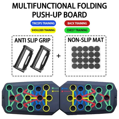 Portable Push-Up Board Set – Full Body Fitness Training